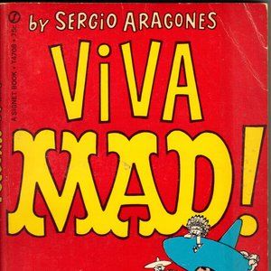 Mad Paperback Book - Viva Mad - Sergio Aragones